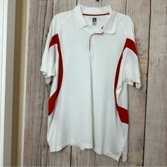 Champion Other - Champion Mens white Red Double Dry Athletic shirt size 3XL